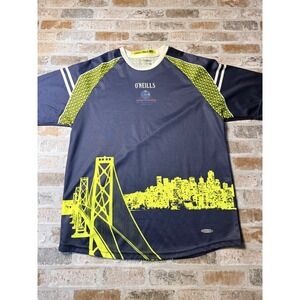 O'Neills San Francisco USGAA Finals 2017 Koolite Jersey Mens Medium Navy Yellow